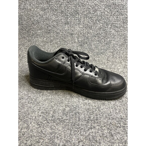 Nike Air Force 1 Low x Supreme Box Logo - Black Mens 8.5 Worn 3x - Picture 7 of 11